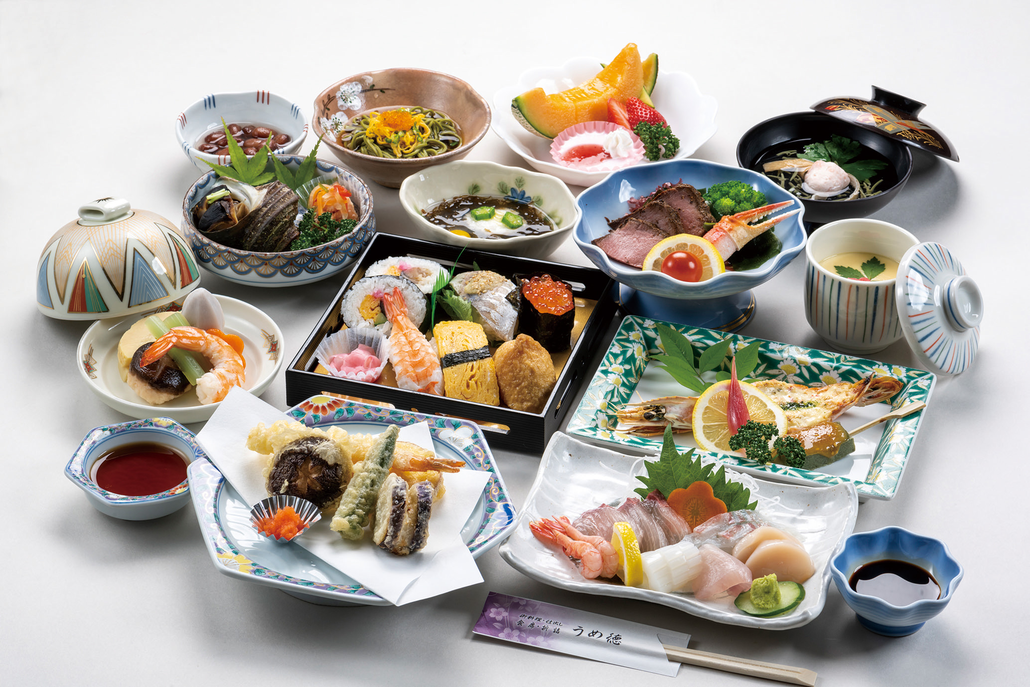 御料理・仕出しのうめ徳では大切な日を真心のお料理でお手伝いいたします。
